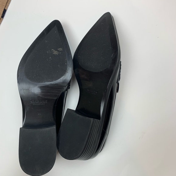 Zara Basic Loafers 38 Pointed Toe US 7.5 Fashion - Picture 8 of 8